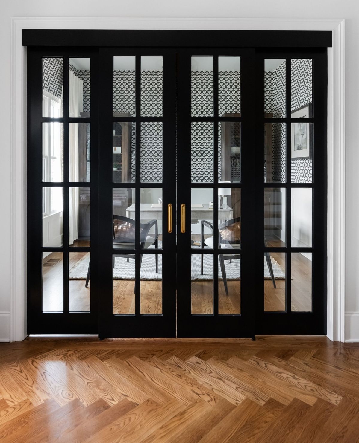 Glass & Reinforced Steel Door